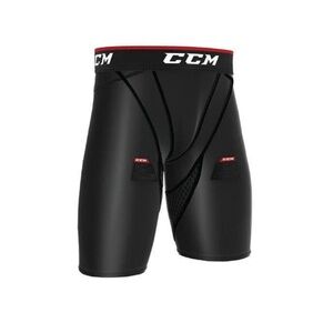BRAND NEW sealed women ccm compression hockey short with cup size M